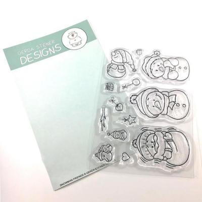 Gerda Steiner Clear Stamps - Snowman Friends